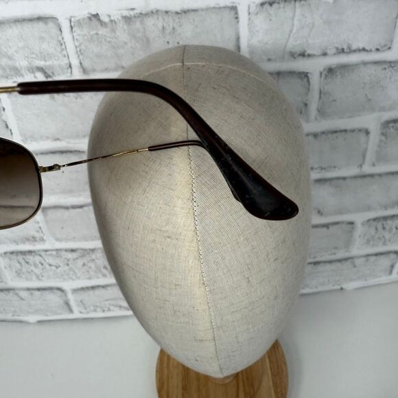 Ray-Ban Aviator Gold Gradient 3293 Sunglasses - Picture 8 of 10